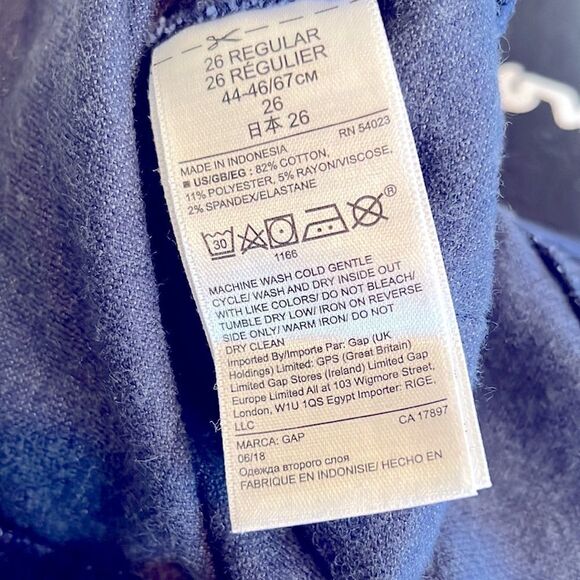 Gap Women’s High Rise True Skinny Ankle Denim Stretch. - Picture 8 of 10